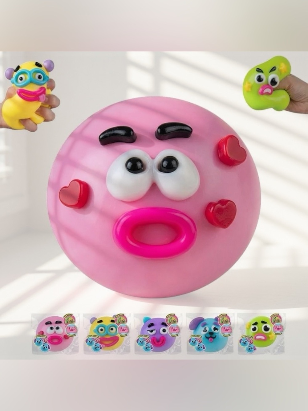 Authentic ORB Curiosities Smushers Set of 5 Bundle VIRAL Squishies New/ Sealed - Picture 3 of 4